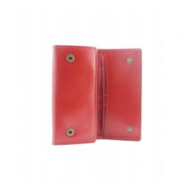 EL FORREST 857-47 piros bőr kulcstartó 11.4 x 5.6 x 2 cm