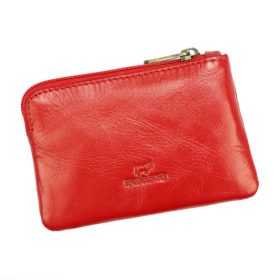 EL FORREST 858-47 piros bőr kulcstartó 11 x 7.5 x 1.5 cm