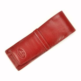 EL FORREST 865-47 piros bőr tolltartó 15.5 x 5.5 x 2 cm