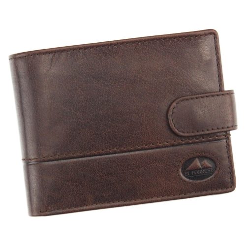 EL FORREST 892-22 RFID barna férfi bőr pénztárca 12 x 9.5 x 2.5 cm
