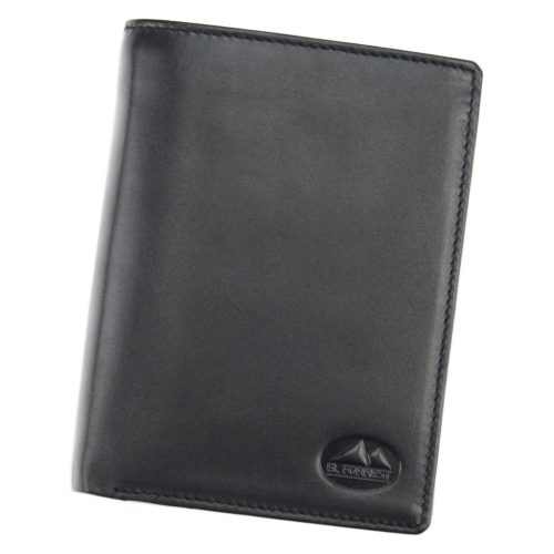 EL FORREST 859-67 RFID fekete férfi bőr pénztárca 10 x 13 x 2.5 cm