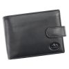EL FORREST 892-67 RFID fekete férfi bőr pénztárca 12 x 9.5 x 2.5 cm