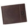 EL FORREST 892/A-22 RFID barna férfi bőr pénztárca 12 x 9.5 x 2.5 cm