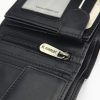 EL FORREST 892/A-67 RFID fekete férfi bőr pénztárca 12 x 9.5 x 2.5 cm