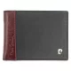Pierre Cardin TILAK30 325 fekete-piros férfi bőr pénztárca 12 x 9.5 x 2.5 cm