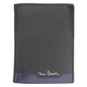   Pierre Cardin TILAK37 326 RFID fekete férfi bőr pénztárca 10.5 x 12.7 x 2.8 cm