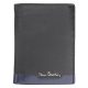 Pierre Cardin TILAK37 326 RFID fekete férfi bőr pénztárca 10.5 x 12.7 x 2.8 cm