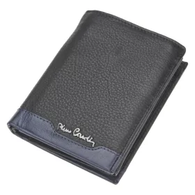   Pierre Cardin TILAK37 326 RFID fekete férfi bőr pénztárca 10.5 x 12.7 x 2.8 cm