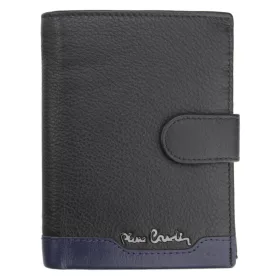   Pierre Cardin TILAK37 326A RFID fekete férfi bőr pénztárca 10,5 x 12,7 cm