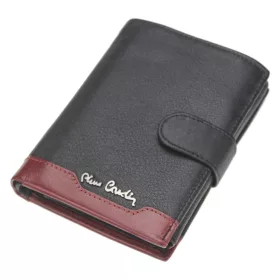   Pierre Cardin TILAK37 326A RFID fekete férfi bőr pénztárca 10,5 x 12,7 cm