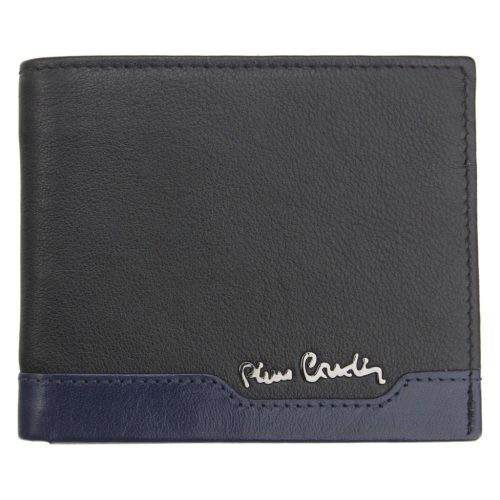 Pierre Cardin TILAK37 8824 RFID fekete férfi bőr pénztárca 11 x 9 x 2 cm