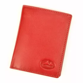   EL FORREST 854-47 RFID piros bőr pénztárca 8 x 10 x 1.5 cm