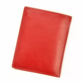   EL FORREST 854-47 RFID piros bőr pénztárca 8 x 10 x 1.5 cm