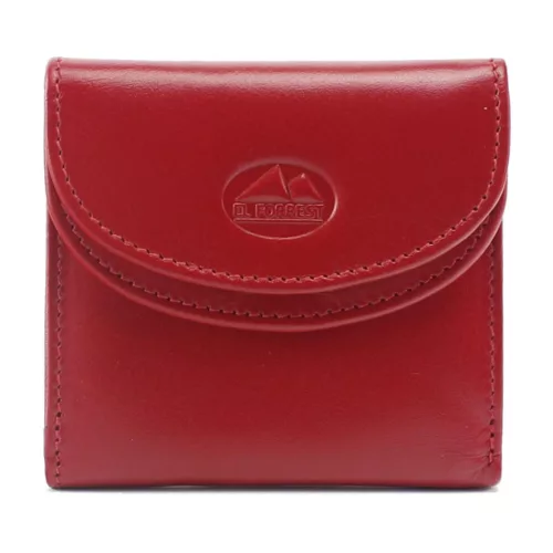EL FORREST 997-47 piros női bőr pénztárca 10 × 10 × 2,5 cm 