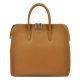 Pierre Cardin 55045 TSC barna női bőr kézitáska, válltáska, oldaltáska 34 x 31.5 x 17 cm