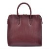 Pierre Cardin 55045 TSC barna női bőr kézitáska, válltáska, oldaltáska 34 x 31.5 x 17 cm