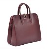 Pierre Cardin 55045 TSC barna női bőr kézitáska, válltáska, oldaltáska 34 x 31.5 x 17 cm