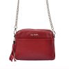 Pierre Cardin FRZ 1652 fekete női bőr válltáska, oldaltáska 23 x 17 x 8 cm