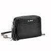 Pierre Cardin FRZ 1652 fekete női bőr válltáska, oldaltáska 23 x 17 x 8 cm