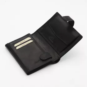   EL FORREST 988-61 RFID fekete férfi bőr pénztárca 10 x 13 x 3 cm