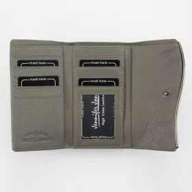   Jennifer Jones 5245-2 kék női bőr pénztárca 14 x 9 x 3 cm