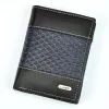 Loren N4-DDG fekete-sötétkék férfi bőr pénztárca 10 x 13.3 x 2.5 cm