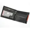 Loren N992-DDG fekete-szürke férfi bőr pénztárca 12.8 x 10.5 x 2.5 cm 