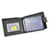 Wild N1190L-HP fekete férfi bőr pénztárca 10.5 x 7.5 x 2.2 cm
