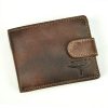 Wild N1190L-HP barna férfi bőr pénztárca 10.5 x 7.5 x 2.2 cm