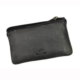 EL FORREST 6030-19 fekete bőr kulcstartó 11.5 x 7.5 x 1 cm