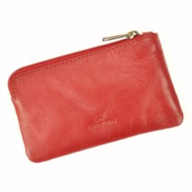   EL FORREST 6030-47 piros bőr kulcstartó 12.3 x 7.5 x 1.5 cm