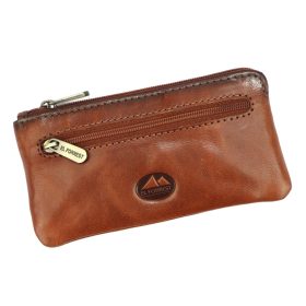 EL FORREST 990-29 barna bőr kulcstartó 15 x 7.5 x 1.5 cm