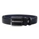 Pierre Cardin PSN 6206 kék férfi marhabőr öv 3.5 cm