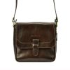 Pierre Cardin 4227 GNC XXX barna férfi bőr válltáska, crossbody 21 x 23 x 11 cm