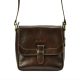 Pierre Cardin 4227 GNC XXX barna férfi bőr válltáska, crossbody 21 x 23 x 11 cm