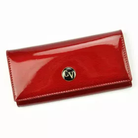 Cavaldi H24-1-SH piros női bőr pénztárca 18,5 x 9 cm