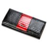 Cavaldi PX24-1-RS fekete női rostbőr pénztárca 18.5 x 9 x 3.5 cm