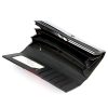 Cavaldi PX24-1-RS fekete női rostbőr pénztárca 18.5 x 9 x 3.5 cm