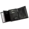 Loren N4-DDG fekete férfi bőr pénztárca 10 x 13.3 x 2.5 cm