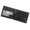 Loren N992-DDG fekete férfi bőr pénztárca 12.8 x 10.5 x 2.5 cm 