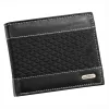 Loren N992-DDG fekete férfi bőr pénztárca 12.8 x 10.5 x 2.5 cm 