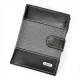 Loren N4L-DDG fekete-szürke férfi bőr pénztárca 10.5 x 13.3 x 2.5 cm 