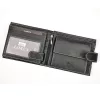 Loren N992L-DDG fekete-szürke férfi bőr pénztárca 13 x 10.8 x 2.2 cm