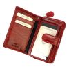 EL FORREST 821-58 RFID piros női bőr pénztárca 8.5 x 13 x 3 cm