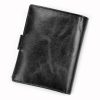 Rovicky RV-7680272-9 barna férfi bőr pénztárca 9.8 x 13 x 2.5 cm