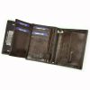 Rovicky RV-7680278 fekete férfi bőr pénztárca 9.5 x 13 x 2.8 cm