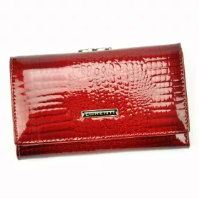   Lorenti 55020-RS RFID piros női bőr pénztárca 14.5 x 8.5 x 3.5 cm