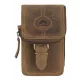 Greenburry bőr cipzáras övtáska 11,5 x 17 x 7,5 cm
