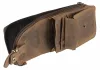 Greenburry bőr cipzáras övtáska 11,5 x 17 x 7,5 cm