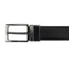Pierre Cardin FWJX5 kék-fekete forgatható férfi bőr öv 120 x 3.5 cm